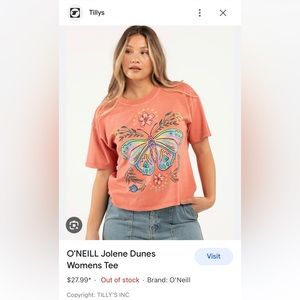 ISO Tilly’s Oneill Butterfly Shirt
